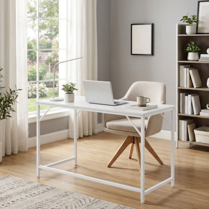 KEFOXU Home Office Computer Desk - White