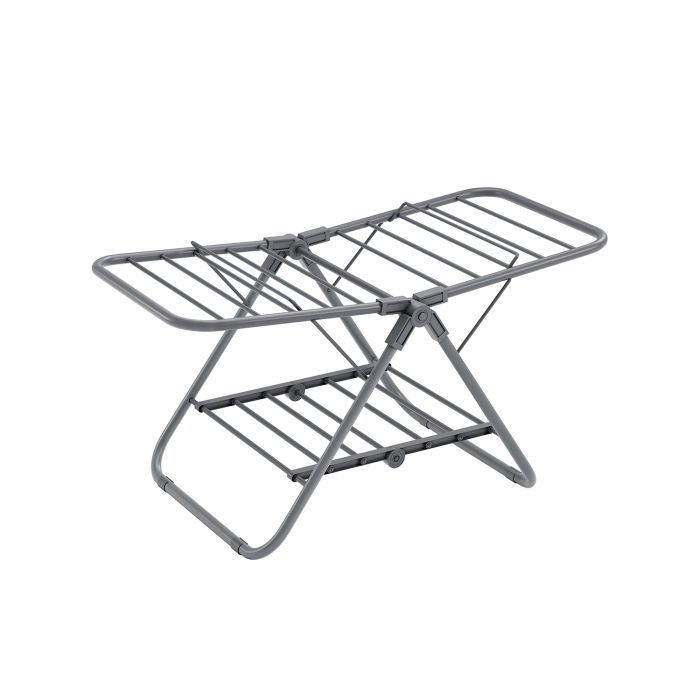 Laundry Airer - FIOTA Foldable 2 Level Airer - Dove Grey