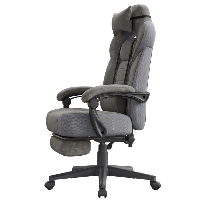 ORDOSU Ergonomic Office Chair with Footrest - Ink Black