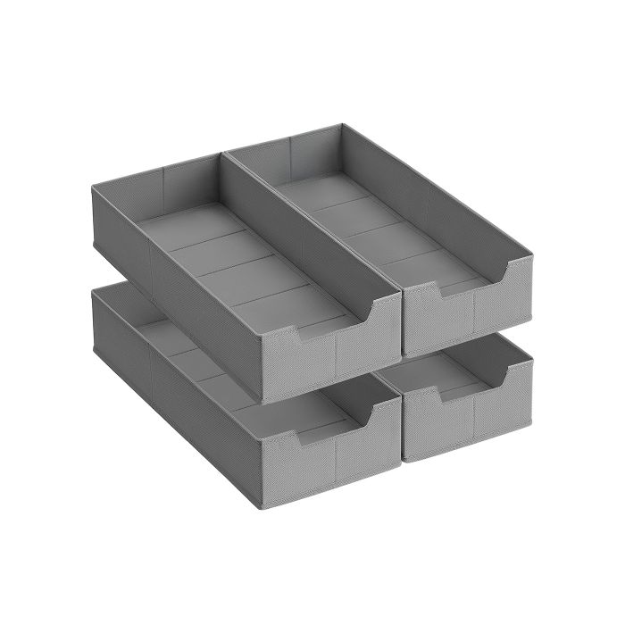 Drawer Organisers - VELON Foldable Set without Dividers 50cm - Dove Grey