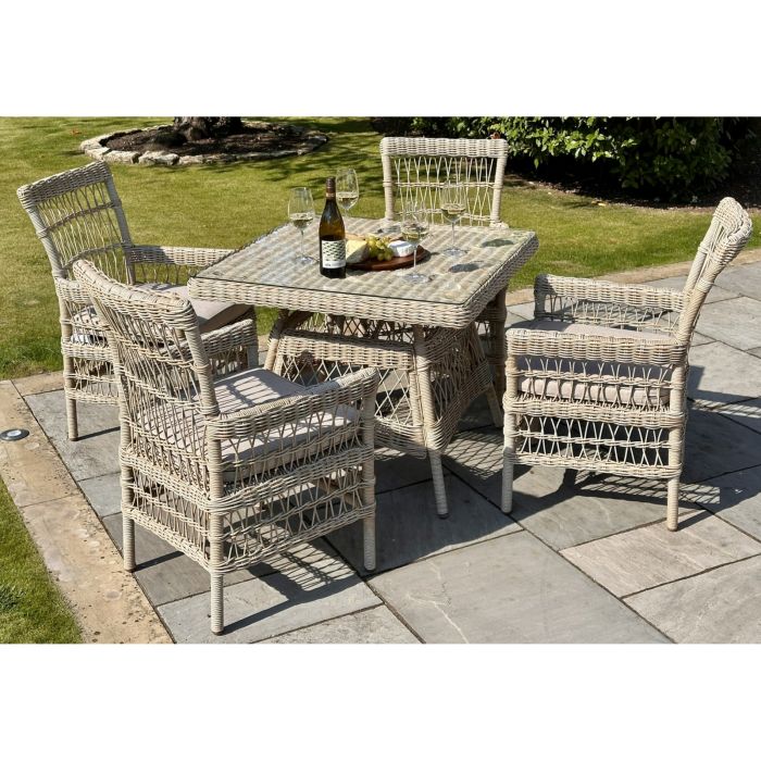 Provo Outdoor Dining Set - 4 Seater