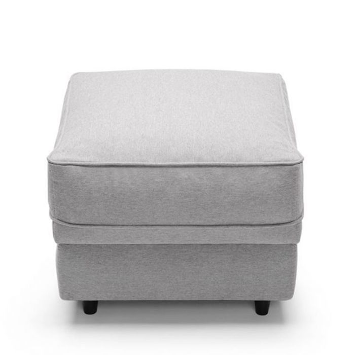 Charmaine Footstool - Light Grey