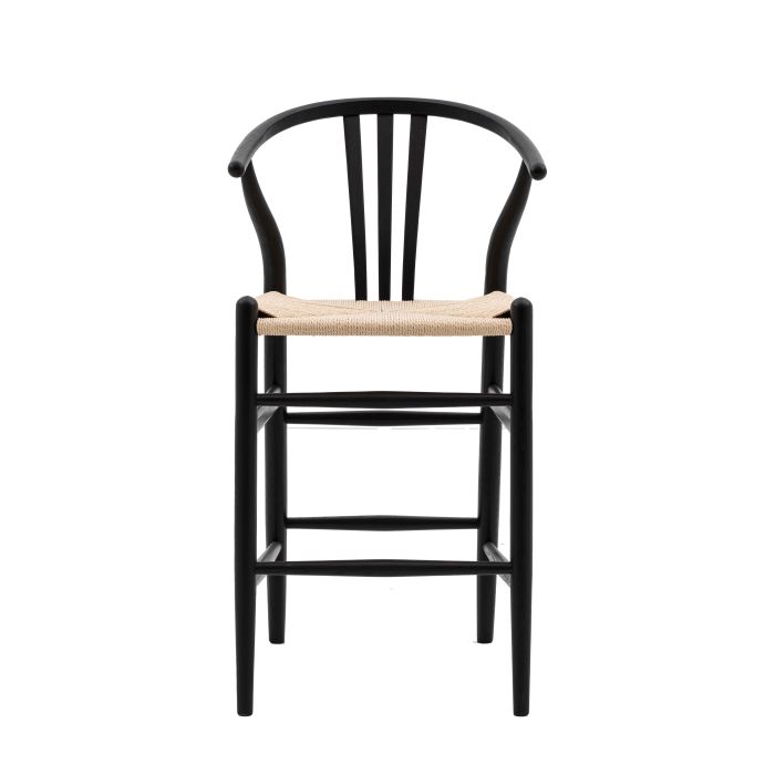 ROSEWELL Bar Stool Black - Set of 2