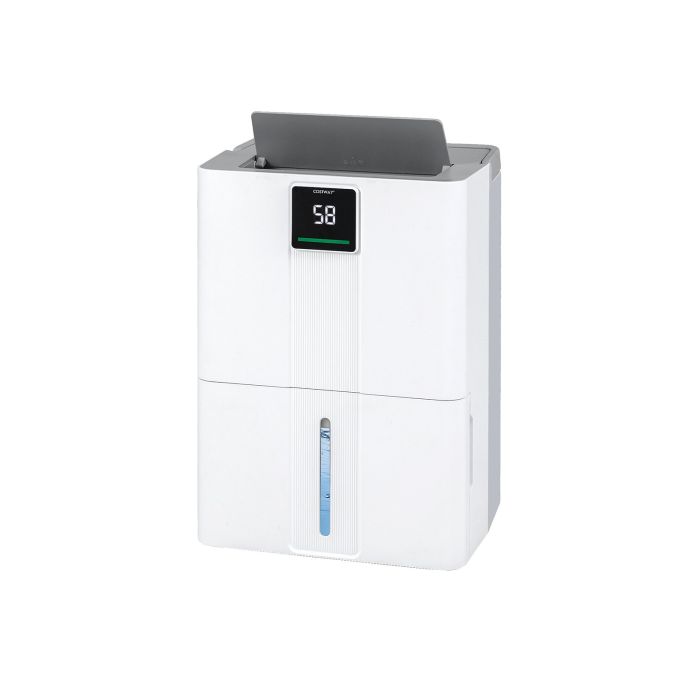 40L Dehumidifier for Home 50 M2 Portable Dehumidifier with 3 Modes-White