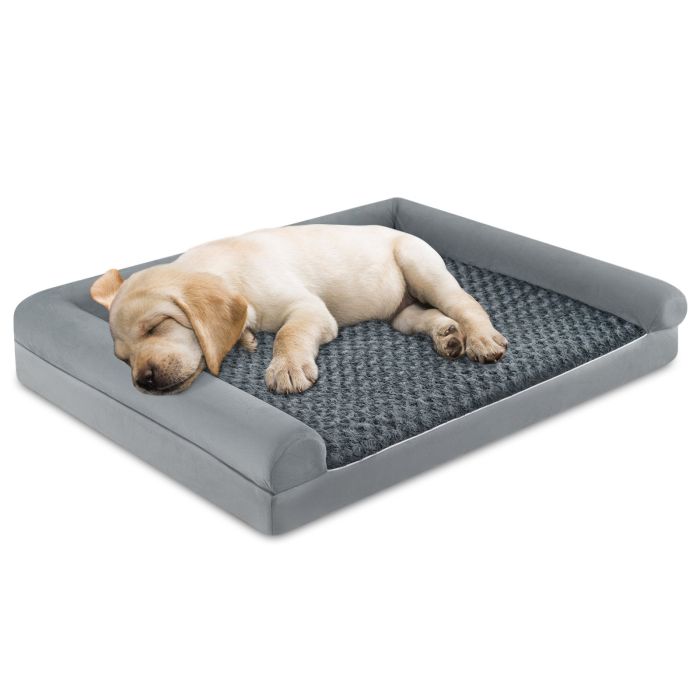 MELCREST Orthopedic Foam Dog Bed L Sized Large Pet Bed-L