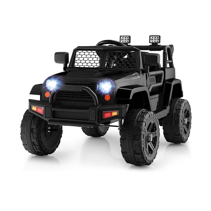 Kids Electric Car - 12V Kids Ride on Car with Remote Control - Black