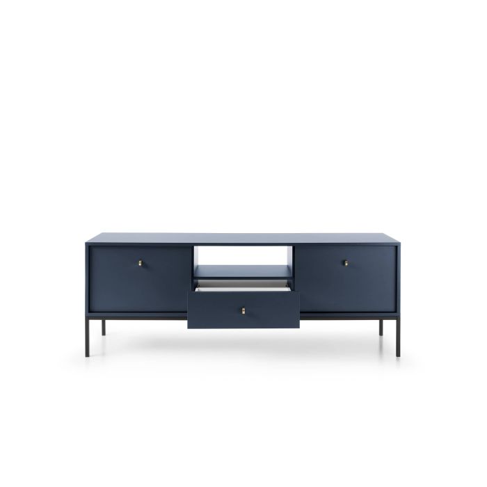 California TV Cabinet - Navy Blue