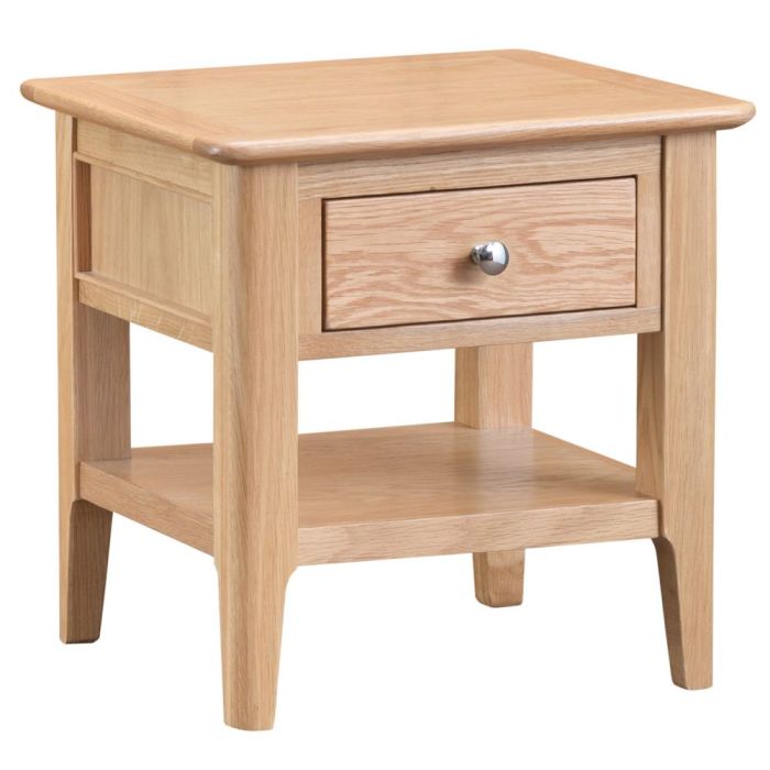 Norwich Lamp Table - Oak