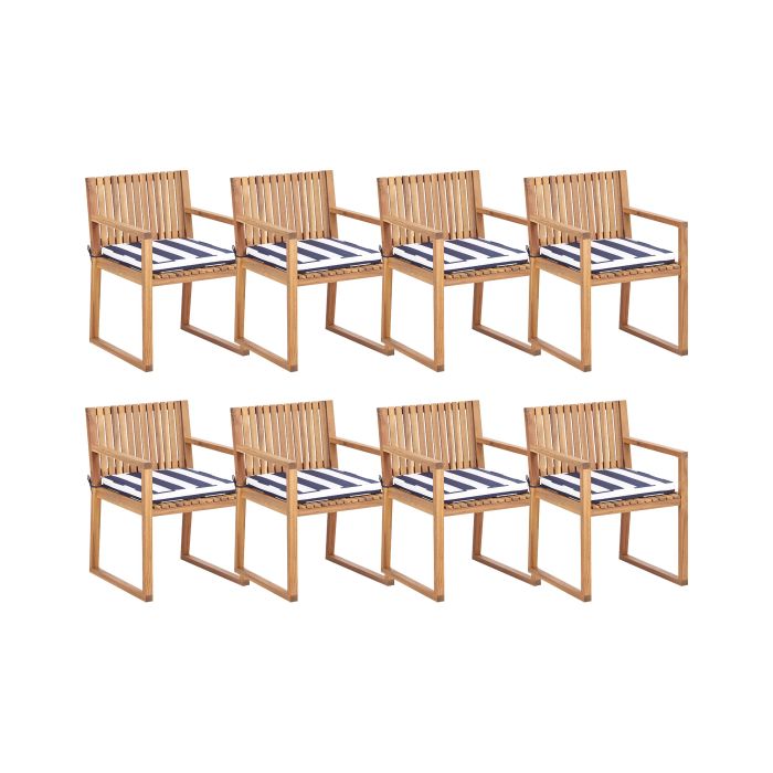Garden Chair SASSARI II Navy Blue