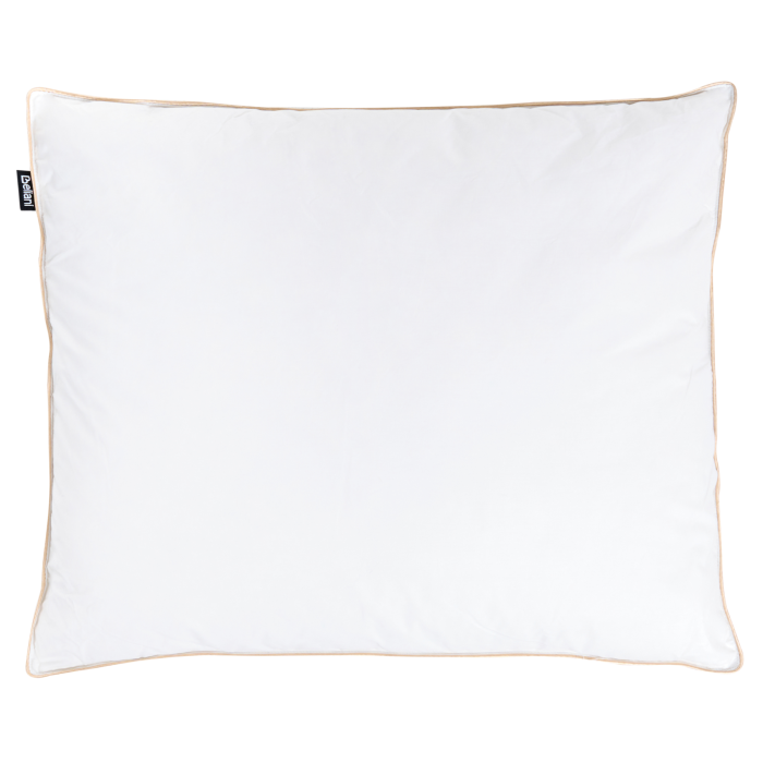 ETNARIS 3-Chamber Bed Pillow Low Duck Feathers and Down 50 x 60 cm White