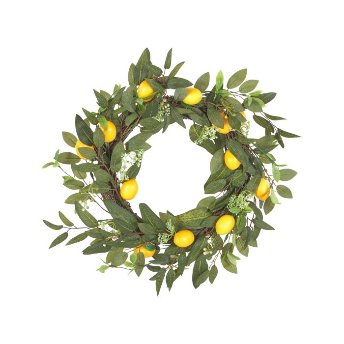 Decorative Wreath LENRUN Green 4 cm
