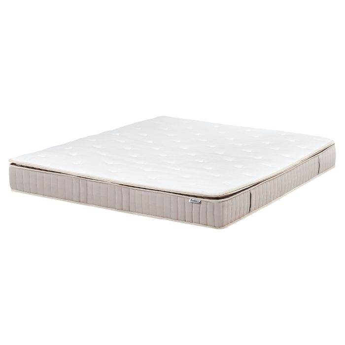 DELICE Latex Pocket Spring Mattress Firm 160 x 200cm EU Kingsize - White with Beige