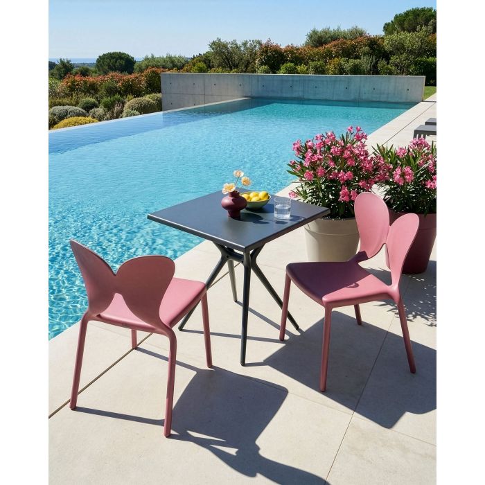 PENDLETON Garden Chairs Set of 2 - Pink