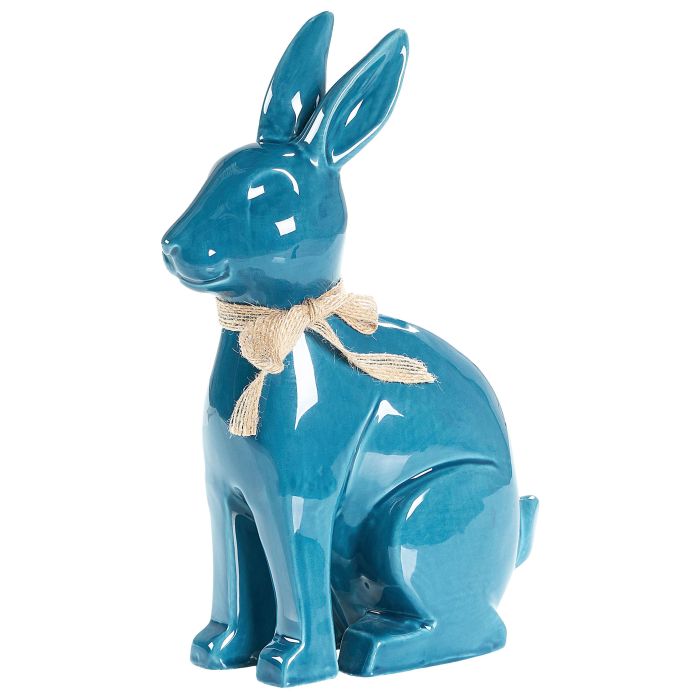 Figurine Rabbit JAMBLES Ceramic Blue