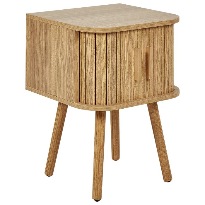 Bedside Table SELAH Light Brown