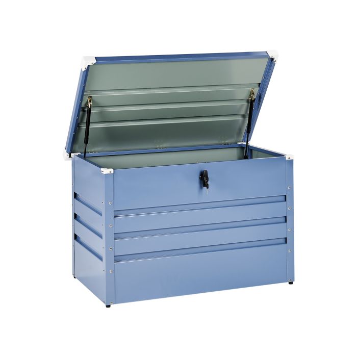 Storage Box CEBROSA Metal 100 cm 62 cm Blue