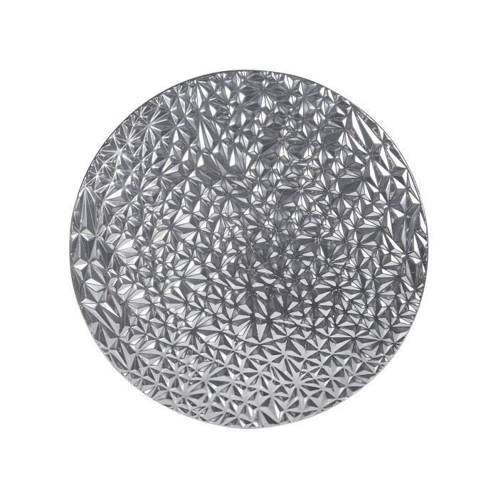 Wall Decor MOSCAVIDE Metal Silver 60 cm