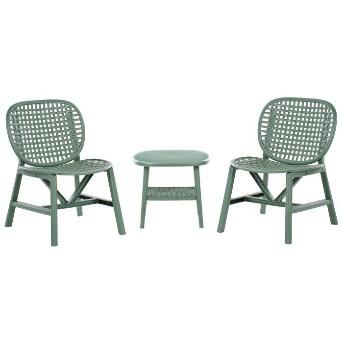 MOORHAVEN Garden Bistro Set - Green