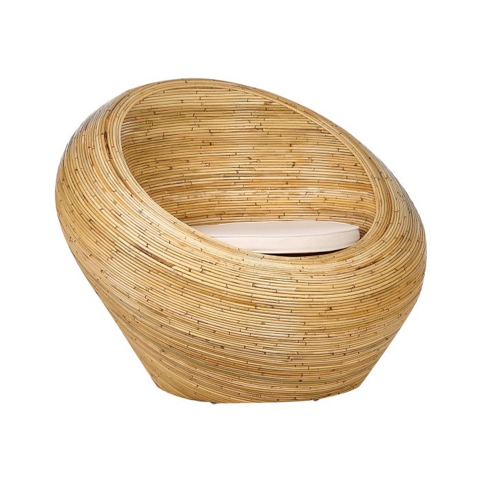 Garden Armchair MAIORI Rattan Natural
