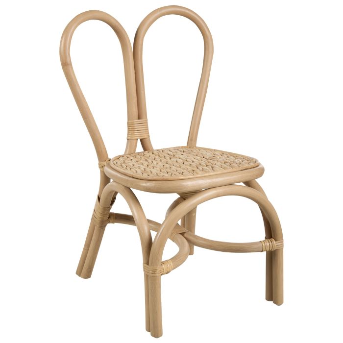 Rattan Kids Chair Natural DESIMI