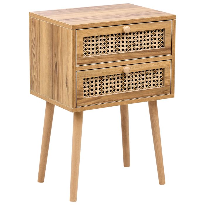 BETTU Bedside Table Light Brown