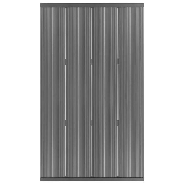 LILSUSTANI Outdoor Shower Floor Black