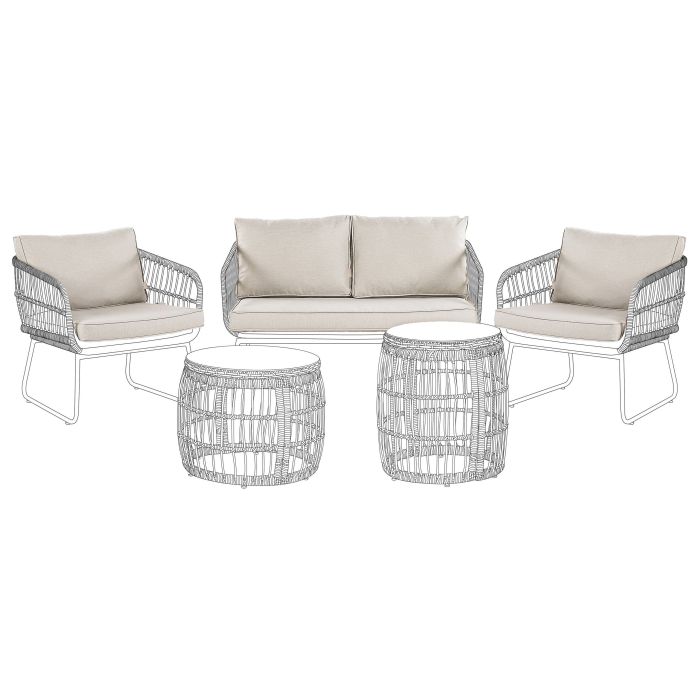 FENWORTH Outdoor Cushion Cover Set - Beige