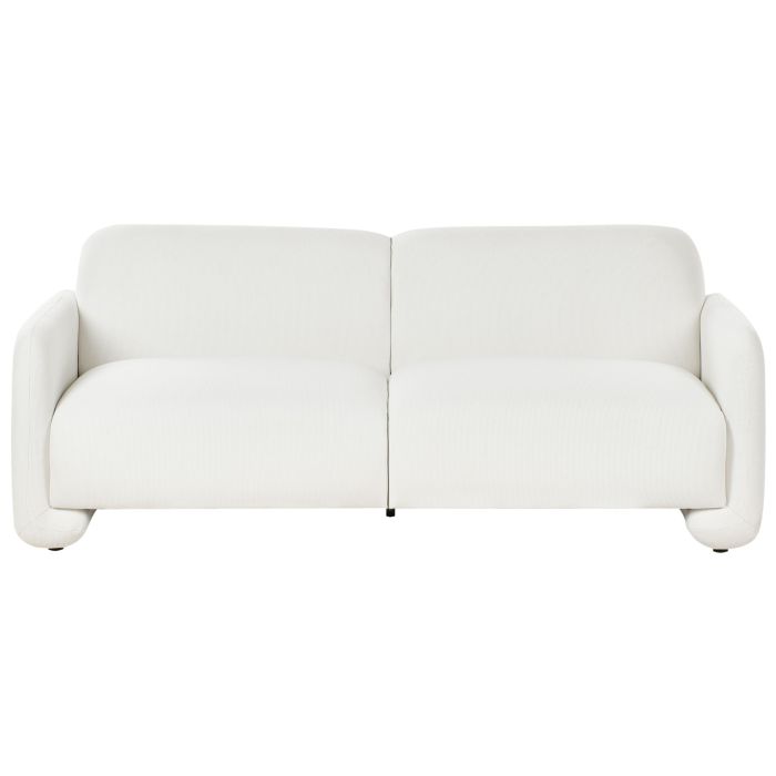 3 Seater Sofa - SADANL Fabric Sofa White