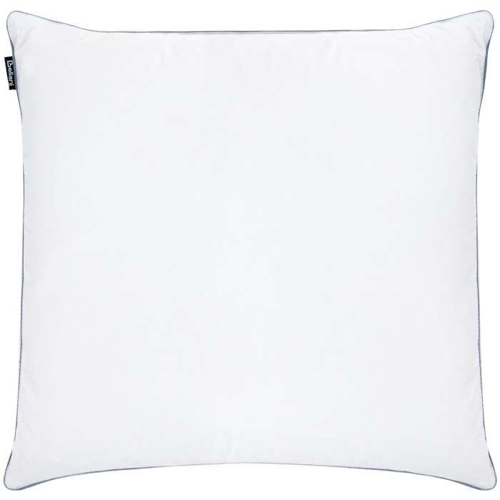 BRAVONE 3-Chamber Bed Pillow High Duck Feathers and Down 80 x 80 cm - White