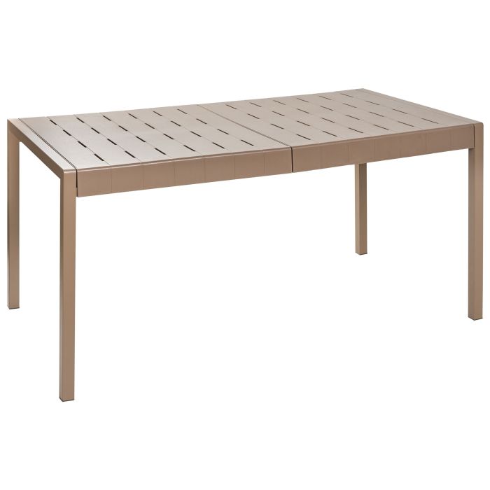 MILLDEN Garden Dining Table - Brown