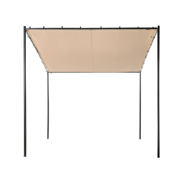 Pergola 282 x 294 cm Taupe VIMINO