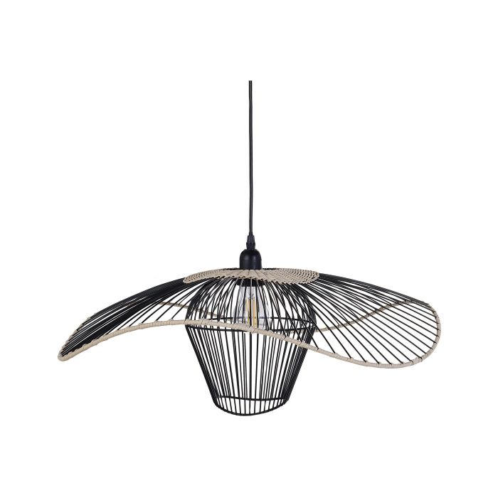 Pendant Lamp LUNGA Metal Black