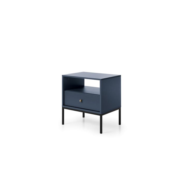 Norwich Side Table 54cm - Navy Blue
