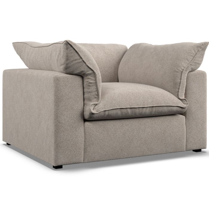 Armchair - PUEBLA Fabric Fossil