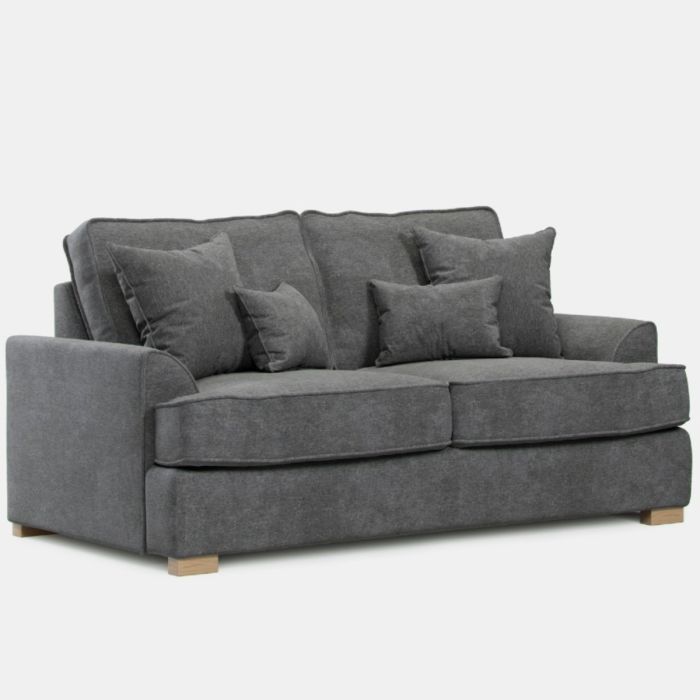 2 Seater Sofa - HERITAGE Fabric - Grey