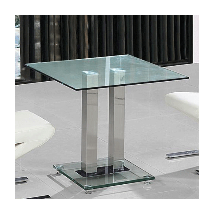 Cotswold Small Square Dining Table - Chrome