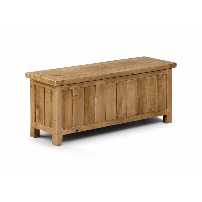 Aspen Pine Storage Bench