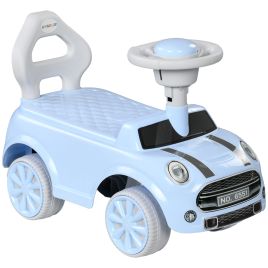 Kinsey Foot to Floor Ride-On Car with Air Horn 18 to 36 Months - Light Blue