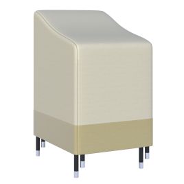 600D Oxford Cloth Waterproof Furniture Cover Wicker Chairs Garden Patio Rattan Seat Outdoor Protector L70xW90xH115cm