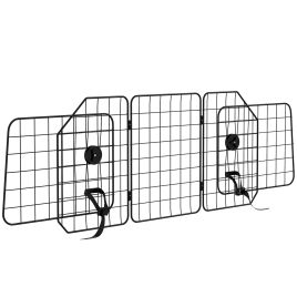 Pet Carrier - Adjustable Car Dog Guard 93 Black 150cm