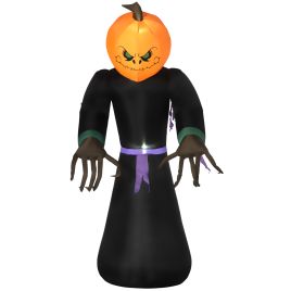 Inflatable 2.1m Pumpkin Man, W/LED lights