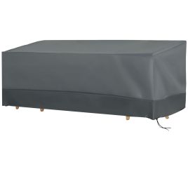 Rectangular Patio Furniture Cover for 3 Seater Sofa Bistro Set, Water UV Resistant Protection 600D Oxford Fabric Cover, 190 x 72 x 76cm