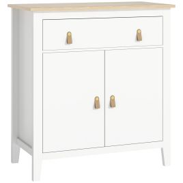 HERON Farmhouse Style Sideboard - White
