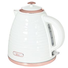 HERON 3kW Rapid Boil Honeycomb Kettle - Cream and Orange Gloss