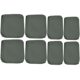  Replacement Cushion Cover Garden Rattan Patio Furniture Seat Cover Polyester Outdoor- No Cushion Included