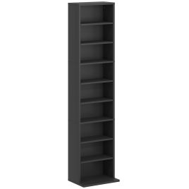 HERON 260 Narrow CD Storage Unit - Black