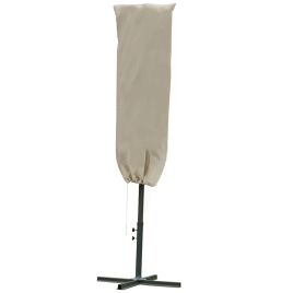 Cantilever Umbrella Cover Outdoor Parasol Protector Weatherproof Garden Patio with Rod, Zipper