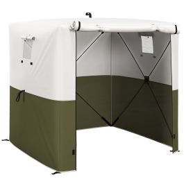2 x 2m Pop-Up Gazebo, with Accessories - Green