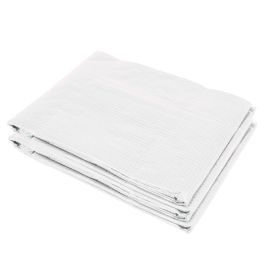 Greenhouse Replacement Cover ONLY Winter Garden Plant PE Cover with Roll-up Windows Door, 6 x 3 x 2m White