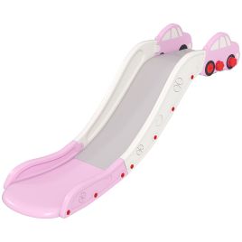 AIVAGO Kids Slide for Bed Sofa Extended Length Easy Assemble Store - Pink